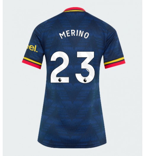 Arsenal Mikel Merino #23 Vieraspaita Naisten 2026-27 Lyhythihainen Arsenal Mikel Merino #23 Vieraspaita Naisten 2026-27 Lyhythihainen